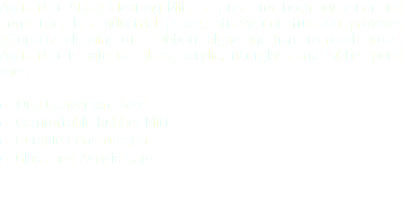 Aqua Mitt Algae Cleaning Mitt is great for both aquarium and pond use. It’s industrial grade, sturdy construction provides effortless cleaning of stubborn algae and hard to reach areas. Aqua Mitt is safe for glass, acrylic, fiberglass and rubber pond liner. l One Convenient Size
l Comfortable Rubber Mitt
l Durable Construction
l Glass and Acrylic Safe 