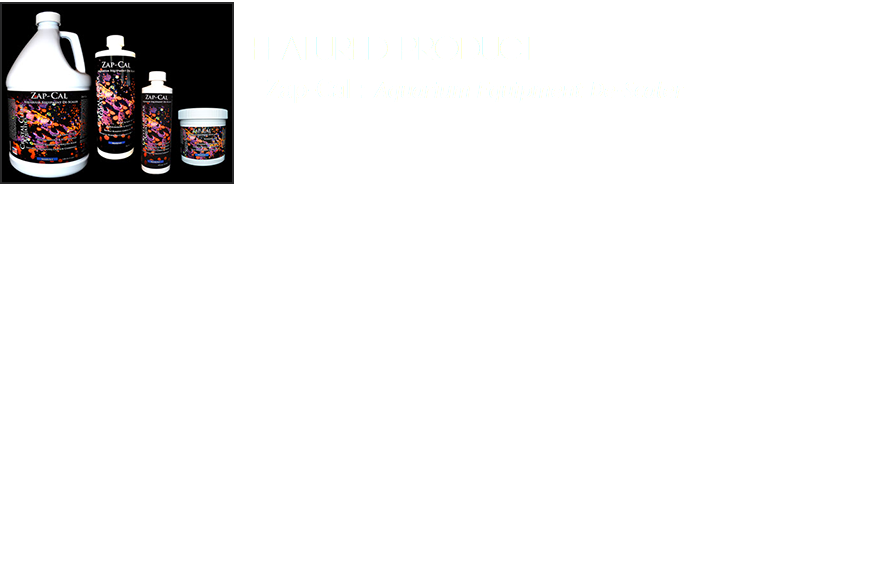  Featured Product﷯ Zap-Cal : Aquarium Equipment De-Scaler 